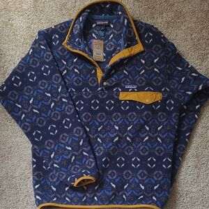 Patagonia Men's Synchilla Snap T Pullover  Fleece Size Small